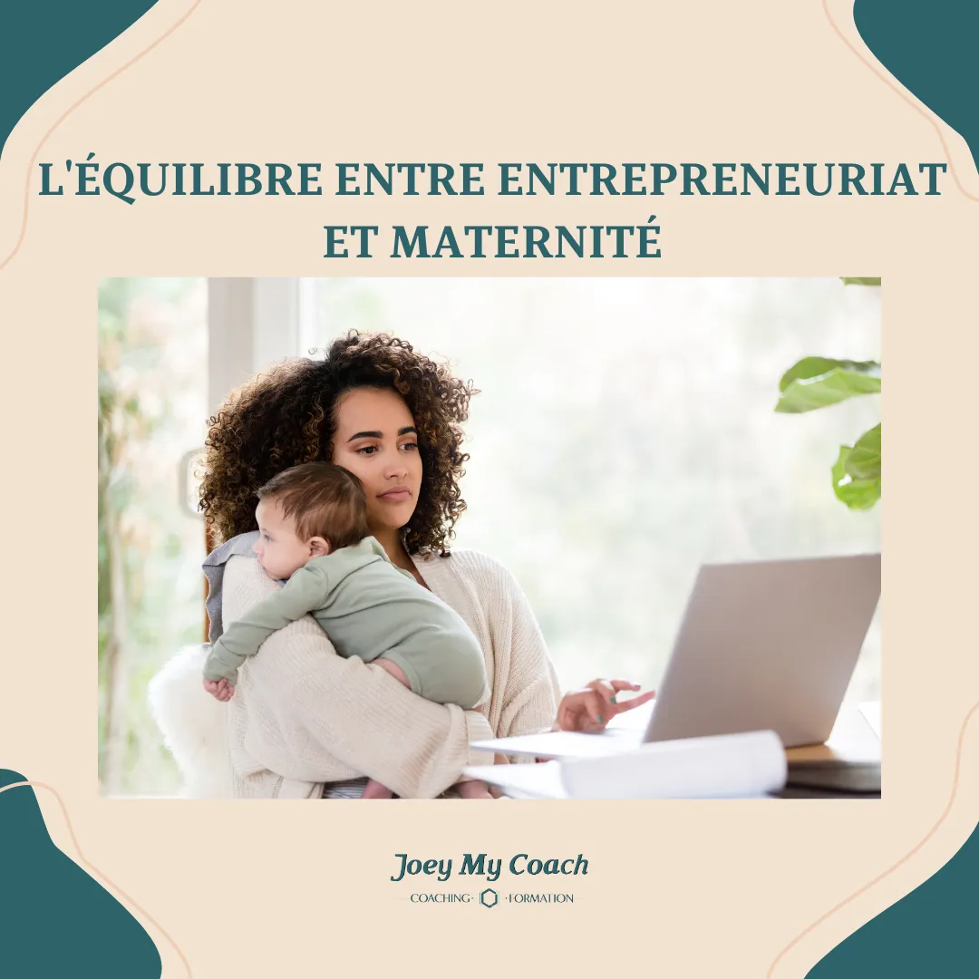 Illustration L'Équilibre entre entrepreneuriat et maternité 